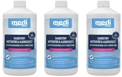 Medipool Sauerstoff Aktivator und Algenschutz 3X 1 L