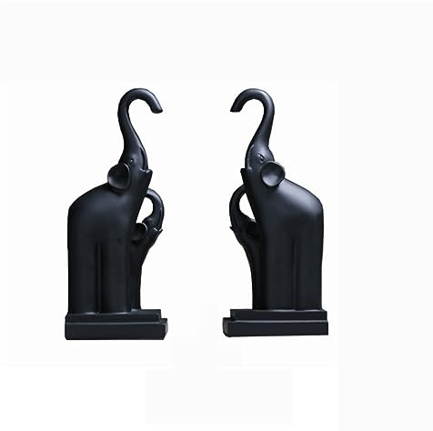 Dekorative Buchstützen, kreative Buchstützen, moderne Buchstützen, Elefant, Büro, Dekoration, Buchständer, Weinschrank, Harz, schwere Buchstützen, Stopper, Geschenke für Buchliebhaber