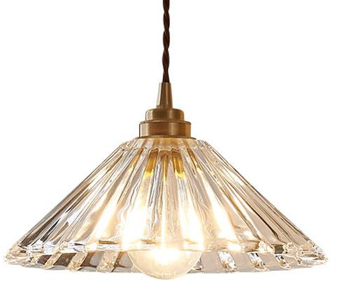 SSBHDM E27 Light Source Single Head Hanging Lamp, Flush Mount Ceiling Chandelier, Nordic Minimalist Style Glass Pendant Light, Restaurant Bedroom Kitchen Island Decoration Light Fixtures