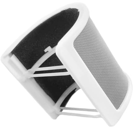 MAGICLULU Filtro Antipop para Micrófono, Protector U-shaped Función Antiviento para Grabaciones Claras
