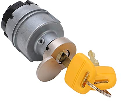 Xiuganpo Accessoires de Pelle Interrupteur de Démarrage D'allumage Interrupteur de Démarrage en Cuivre Rouge de qualité Supérieure pour KOBELCO SK 8, Matériau en Acier allié Résistant aux Hautes
