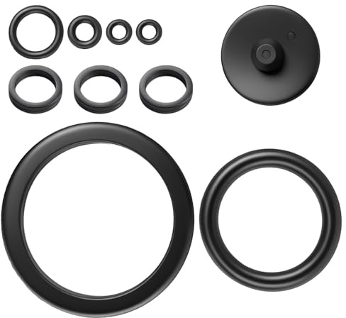 10 PCS Sprayer Seal O Ring Set, Sprayer Spare Parts Pump Sprayers Rubber Sealing Gasket Washer Replacement Durable Sprayers Machine Irrigation Accessories Universal for Most 3L 5L 8L 1 Gallon 2 Gallon
