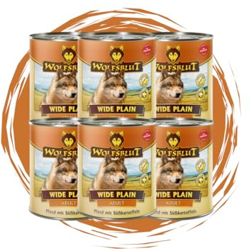 Wolfsblut - Wide Plain 6 x 800g mit Mind. 90% Pferdefleisch
