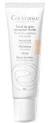 AVENE Couvrance Fluid Foundation Corrector SPF 20 No.1.0 Porcelain For Sensitive Skin (30 ml)