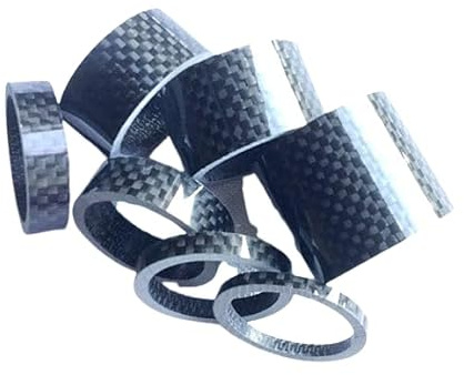 CarbonEnmy Carbon Spacer Set 1 1/8 (28.6mm) Ahead Vorbau 7er Ultraleicht