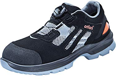 Atlas Flash 3205 XP BOA ESD Halbschuh S1P Aluminiumkappe XP metallfreie Durchtritthemmung SportLine-Obermaterial BOA Fit-System Weite 10 Größe 42