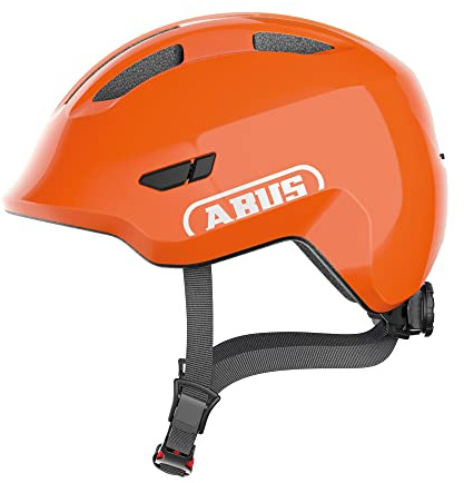 ABUS Unisex Fahrradhelm, Orange (Shiny Orange), S (45-50 cm)