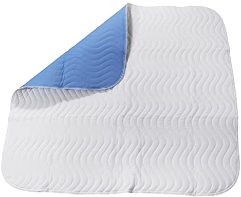 Medi-Inn Bettschutzauflage waschbar 90 cm x 85 cm (weiß 5-lagig, 1 Stück)