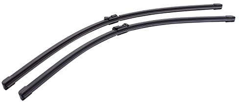 Front Windscreen Flat Wiper Blades Set for F-ord | for Transit Custom 2012-2021 Passenger and Driver Side Pair