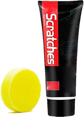 Detergente multiuso per piano cottura in vetroceramica, 100 ml, per la rimozione dei graffi sulla parte superiore della stufa, con spugna