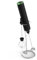 Meichoon Montalatte elettrico portatile con 2 testine di agitazione, 3 modalità di velocità, mini per cappuccino, frappuccino, matcha, cioccolata calda, caffettiera KT51, nero, Q-KT51 Black