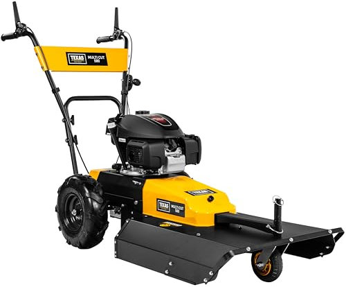 Texas Profi Wiesenmäher Hochgrasmäher Rasenmäher Benzin mit Antrieb Radantrieb Multi Cut 580H | 201cm³ | 4-Takt | 5,7 PS | 58cm Schnittbreite | 40-90 mm Schnitthöhe | schwenkbares Vorderrad