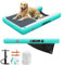 AWSUM 120x100cm Rampa de Agua para Perros Inflable para Cachorros, tablones para Perros, Lagos, Barcos, Escalera de natación para Perros de hasta 90 kg, Acceso Seguro y fácil al Agua