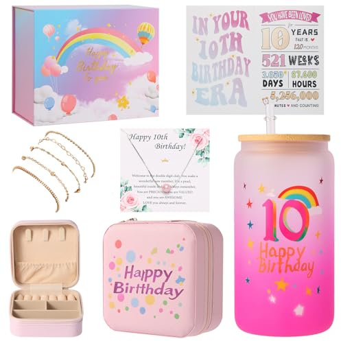 Azorlutee Unique 10th Birthday Gifts for Teen Girls - Fun Present for 10 Year Old Girl