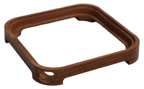 Handcrafted wood stand dock for laptop mounts, providing optimal ventilation and hygiene for easy access