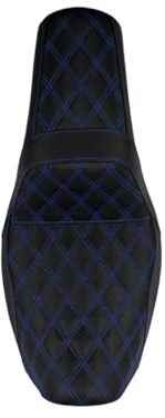 Motorcycle Front Driver Rider Seat Two-Up Motorcycle Driver Passenger Seat Front Rear Cushions Leather Rider Seat For Dyna 2006-2017 Street Bob Fat Bob FXDL