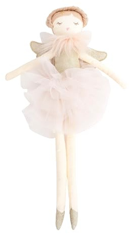 MON AMI Angel Stuffed Doll - 15, Soft Elegant Plush Doll for Little Girls, Use as Toy or Room Decor