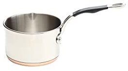 ProWare Soft Grip Copper Base 14cm Milk Pan with SS Interior