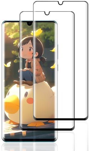 Beukei 2 Stück Panzer Schutz Glas für Huawei P30 Pro, Tempered Glass Panzer Folie,[9H Härte][HD Klare][Blasenfrei][Anti-Kratzen] Glasschutzfolie