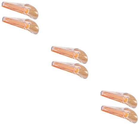 Ciieeo 6pcs Plastic Yeast Measuring Cup Scale Sealing Clip Kitchen Gadget Accurate Weighing Easy to Clean Store for Baking