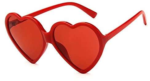 YIHANSS Love Heart Sunglasses Women Fashion cute sexy retro Cat Eye Vintage Sun Glasses red purple tea UV400 Lens female