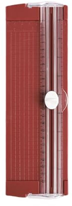 Nuyhadds Paper Cutter Slider - Craft Supplies Scrapbooking | Precise Portable Cutting Tool for Project Photos Cardboard Voucher Scrapbook Card Label