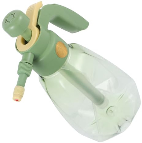 GARIOUANS Pulvérisateur Jardin Transparent Vert Arrosoir à Pression Manuel pour Plantes Intérieur et Extérieur Bouteille Spray Vide Pratique pour Arrosage Précis et