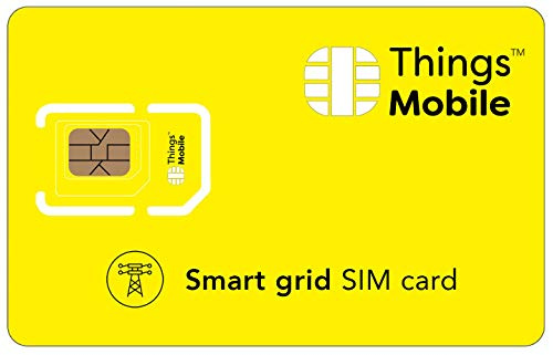 SIM-kort för INTELLIGENTES STRÖMNETS – Things Mobile – med globalt nätskydd och nätverk för flera leverantörer GSM/2G/3G/4G. Utan fasta kostnader och utan förfallsdatum. 10 ?Användarvillkor ingår