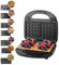 Hoapin Sandwichmaker 7 in 1, Kontaktgrill, Waffeleisen, Sandwichtoaster, Panini Grill, Antihaftbeschichtung, doppelseitiges Backen bei konstanter Temperatur, 750W
