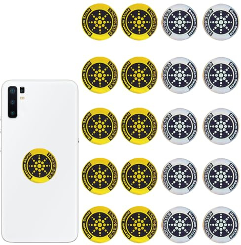 20 Stk Schutz-Handy-Aufkleber, effektiver Schutz für mobile Smartphones, elektronische Produkte, Tablet, Laptop, WiFi, Computer, Radio, TV