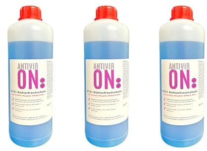 3L Kühlerfrostschutz G12+ Kühlmittel Kühlflüssigkeit Fertigmischung -40°C Antifreeze