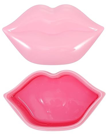 Healeved Lippenmaske Befeuchtend Mittelgroß Pflege Lip Schlafmaske Für Trockene Lippen Weich Und Sicher Tragbar Für Nachtpflege 20 Stück Mit Aufbewahrungsbox