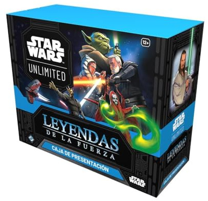 Asmodee FFG Star Wars Unlimited Gioco di Carte Collezionabili Leggende della Forza - Scatola di pre-rilascio - Contiene 6 Buste - A partire da 12 anni, 2+ Giocatori - Italiano