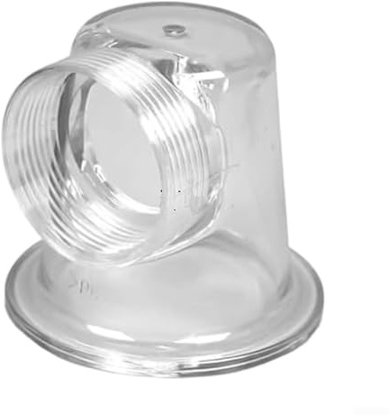 Umwälzpumpen-Einsätze, Schwimmbadpumpe, transparent, Vorfilter-Deckeleinsatz, Ersatzteil für SPS 50 SPS 75 SPS 100 SPS 100-1, einfache Installation (1 Stück)