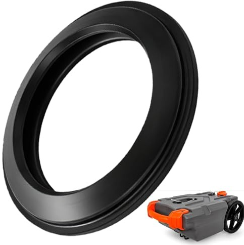 Guarnizione in gomma per Thetford C200, C220, C250, C400, C2, C3, C4 Gomma per WC Ricambio Sigillato Serbatoio Acqua con Valvola Scarica per Camper, Furgoni e WC Portatili Campeggio