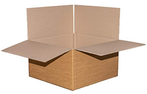 Faltkarton Versandkarton 400 x 300 x 300 mm (einwellig) 5 Stück Kartonage