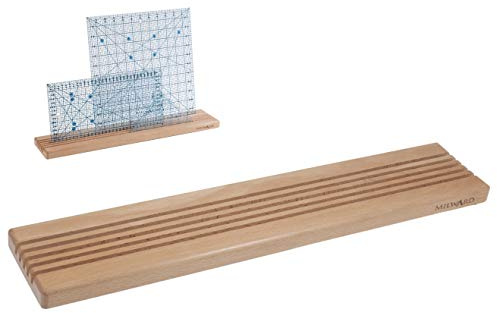 Milward Lineal/Rack-Modell, Buchenholz, 50 x 10 cm