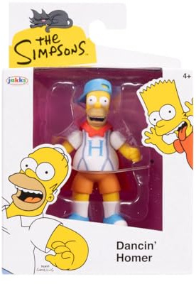 Simpsons La figura móvil 6,3 cm – figura Dancin' Homer