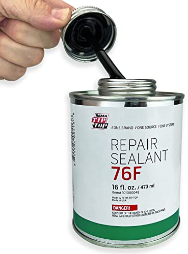 Rema Tip Top 76F Innerliner Tire Repair Sealant (Flammable) 16 oz Can with Brush Cap