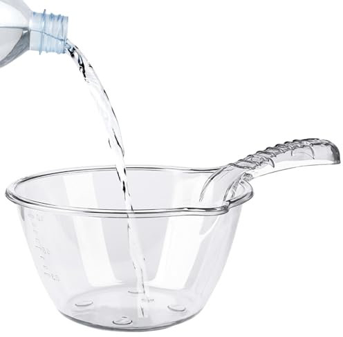 Louche de cuisine | Louche de bain, tasse de rinçage, tasse de bain, louche de bain – Louche verseuse portable pour jardin, cuisine, salle de bain