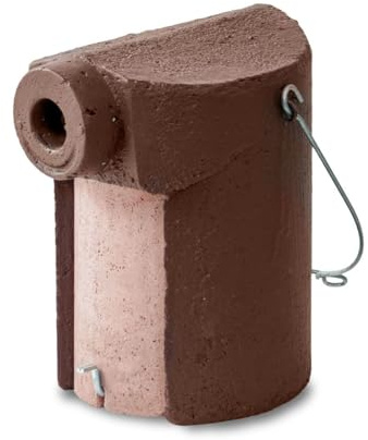 Naturschutzprodukt Nisthöhle Typ 3SV Flugloch 34 mm mit Marderschutz in braun