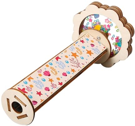 TTETTZ DIY Kaleidoskop Kit Kreativität Pädagogisches Rotierendes Kaleidoskop Making Set