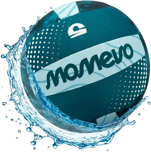 MOMEVO® BeachBuddy Neopren Wasserball für Kinder ab 2 Jahren | weicher Kinderball für draußen