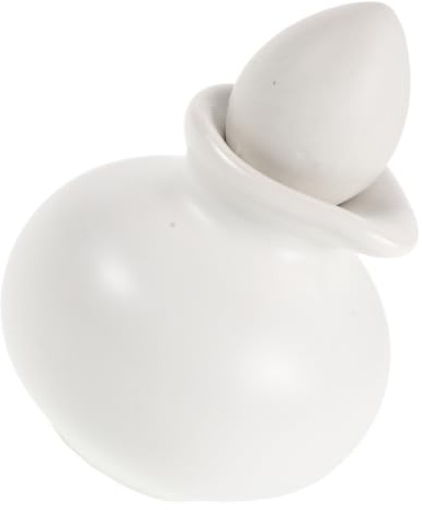 FRCOLOR Diffuseur Huiles Essentielles en Céramique Blanc 40ml Style Japonerie Minimaliste pour Aromathérapie Cuisine, Préserve le Parfum et Réduit le Gaspillage