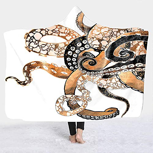 YUNHOME Kapuzendecke Decke Mit Kapuze Kuscheldecke Blanket Hoodie Japanischer Stil Und Kunstberg Und Fluss Warme Mit Kapuze Decke Magie Mantel Mantel-Lmt314-2_200X150.