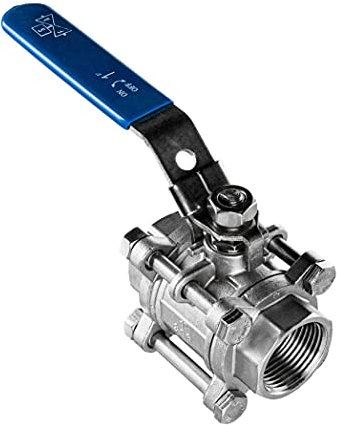 FSA Kugelhahn Edelstahl 316 1 3-Teilig 2-Wege