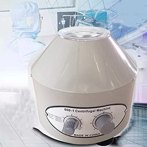 Laboratoire Centrifugeuses de Paillasse Séparateur de Sérum Avec 6 Tubes de Centrifugeuse de 20 Ml, 4000 Tr/Min, Séparateur de Sang de Protection Automatique