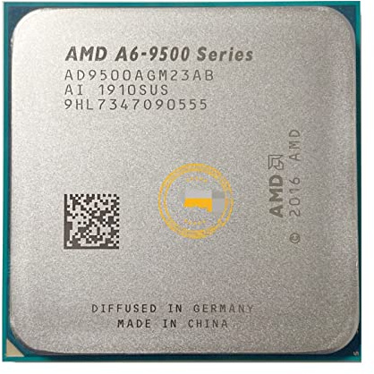 Chunx A6-9500 A6 9500 A6 9500B Procesador de CPU de doble núcleo de 3,5 GHz AD9500AGM23AB/AD950BAGM23AB Socket AM4 CPU