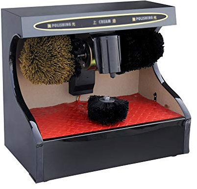 Cireuse à chaussures, polisseuse à chaussures à induction automatique de type sol dépoussiérant et récurant Maclisher dépoussiérant et récurant la machine adaptée à la cireuse électrique pour hall d'