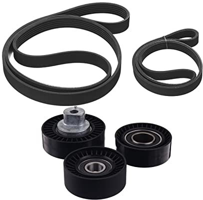 Keilriemen 1706545 Für BMW E46 E39 E38 X5 E53 Z3 E36 11281437475 11281706545 Auto Motor Zahnriemen Spannrolle Kit Zahnriemen